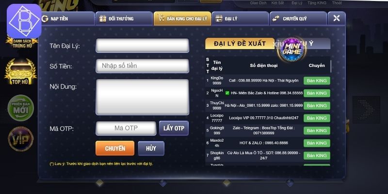 Quy trình quay thưởng rất dễ thực hiện