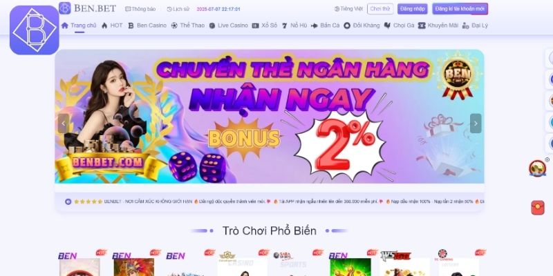 Tìm hiểu 3 nguyên nhân BENBET đăng nhập thất bại và cách khắc phục